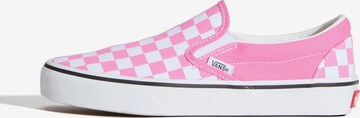 VANS Slip-ons 'Classic' in Roze: voorkant