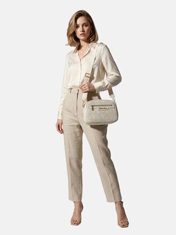 Borsa a tracolla 'Borsa a Tracolla Donna Gianmarco Venturi Ecopelle 27x19x11' di GianMarco Venturi in beige