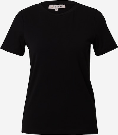 A-VIEW T-shirt en noir, Vue avec produit