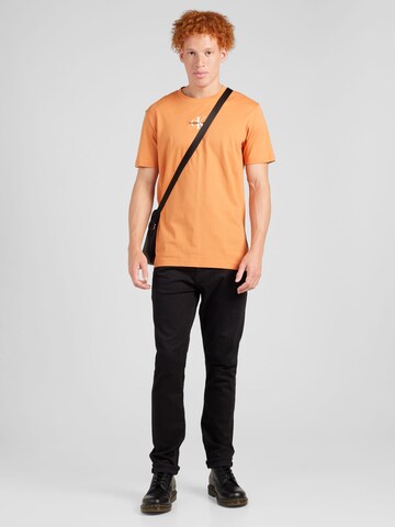 oranžs Calvin Klein Jeans T-Krekls