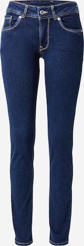 Pepe Jeans Liibuv Teksapüksid 'NEWBROOKE', värv sinine: eest vaates