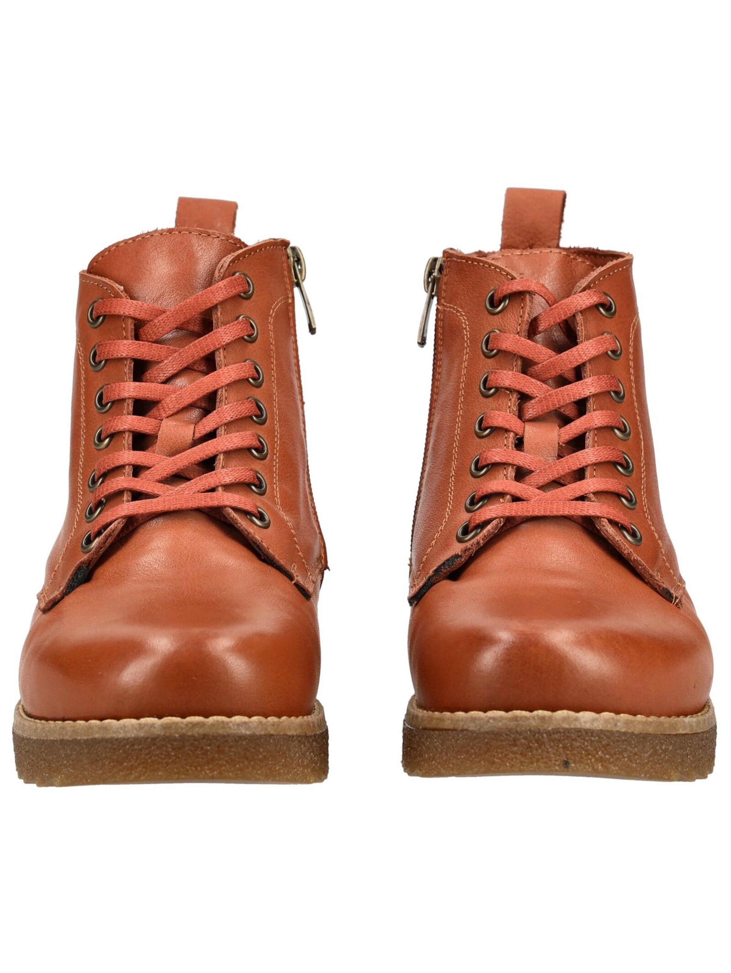 ANDREA CONTI Lace-up bootie in Brown