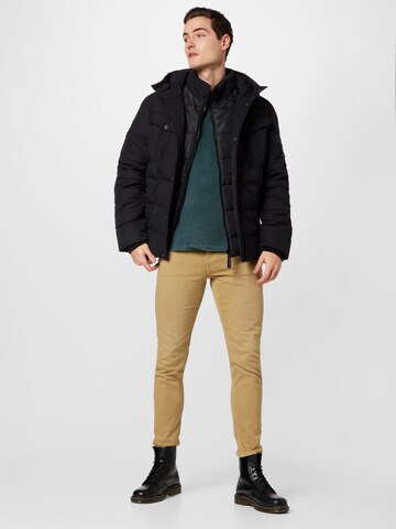 CAMP DAVID Winter Jacket in Black