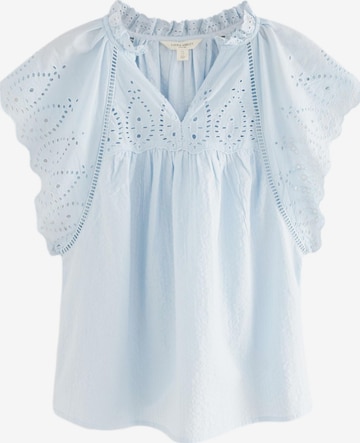Chemisier LAURA ASHLEY en bleu : devant