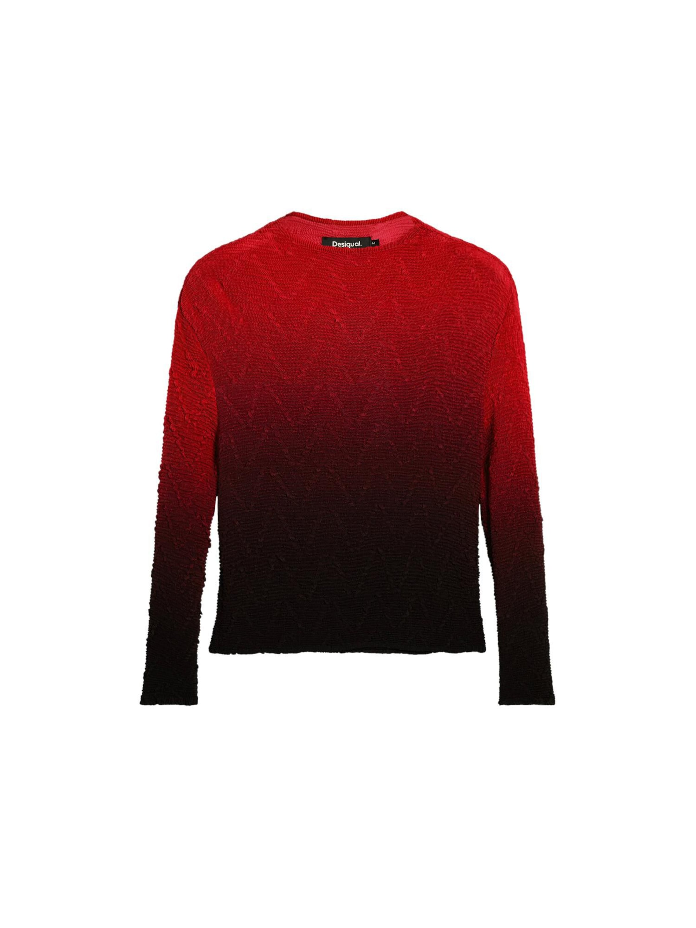 Desigual Sweter w kolorze czerwony: przód