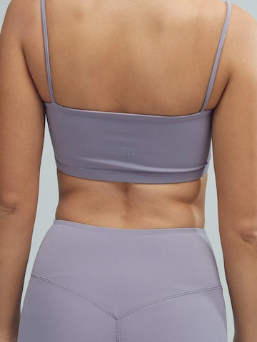 DRILLS Apparel Bandeau Sport bh 'ACTIVE Bandeau Bra' in Lila