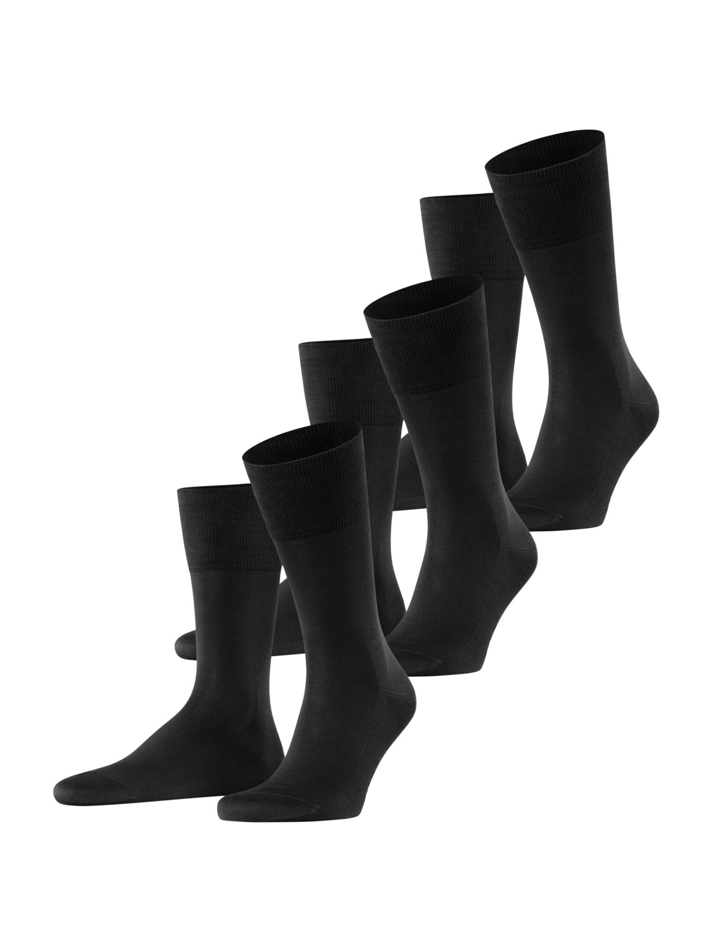 FALKE Sokker 'Tiago' i sort