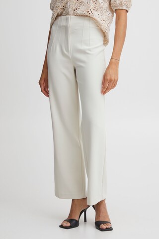b.young Wide leg Pants 'Velise' in Beige: front