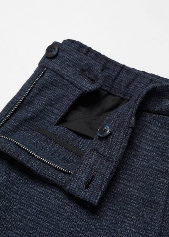 MANGO MAN Regular Pants 'Brest' in Blue