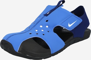 Chaussures ouvertes 'Sunray Protect 2 TD' Nike Sportswear en bleu : devant