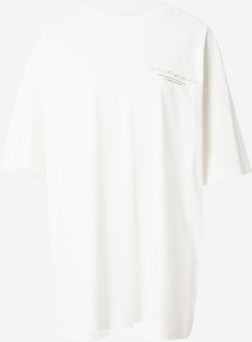 T-shirt TOPSHOP en blanc : devant