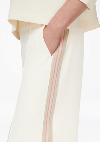 COMMA Wide Leg Hose in Beige
