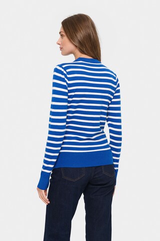 SAINT TROPEZ Sweater 'Fikam' in Blue