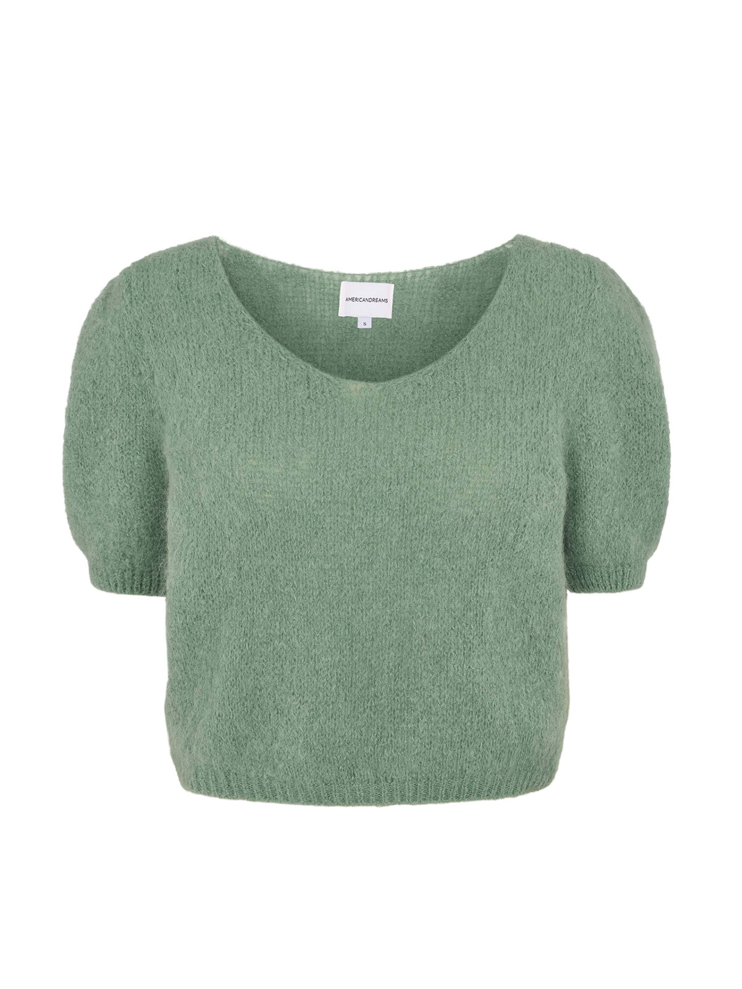 americandreams Pullover 'Lolanda'‌‌‌‌‌‌‌ in Grün: Vorderseite
