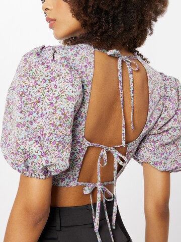 Nasty Gal Blouse in Purple