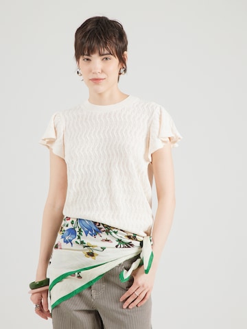 Pullover 'MMGanna' di MOS MOSH in beige: frontale