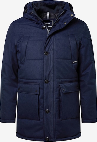 Veste mi-saison PIERRE CARDIN en bleu : devant