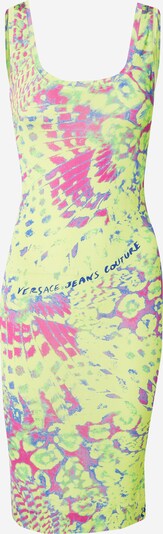 Versace Jeans Couture Vestido de cocktail em azul / limão / lima / rosa, Vista do produto
