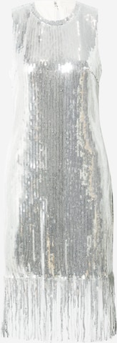 Derhy Cocktail Dress 'DALILA' in Silver: front