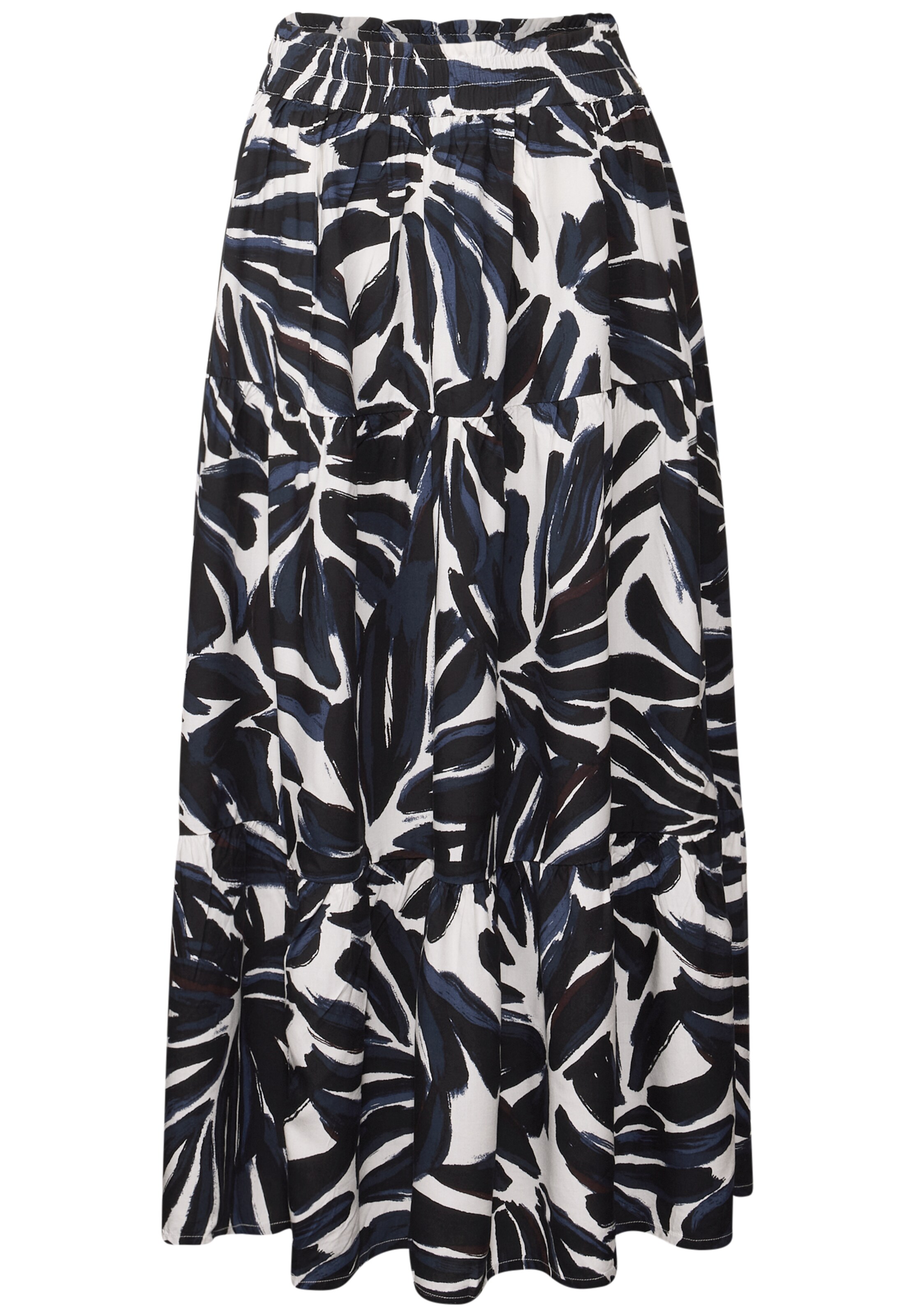 CECIL Rock in dunkelblau / weiß, Produktansicht