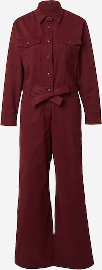 DENHAM Jumpsuit 'HARROW' in dunkelrot, Produktansicht