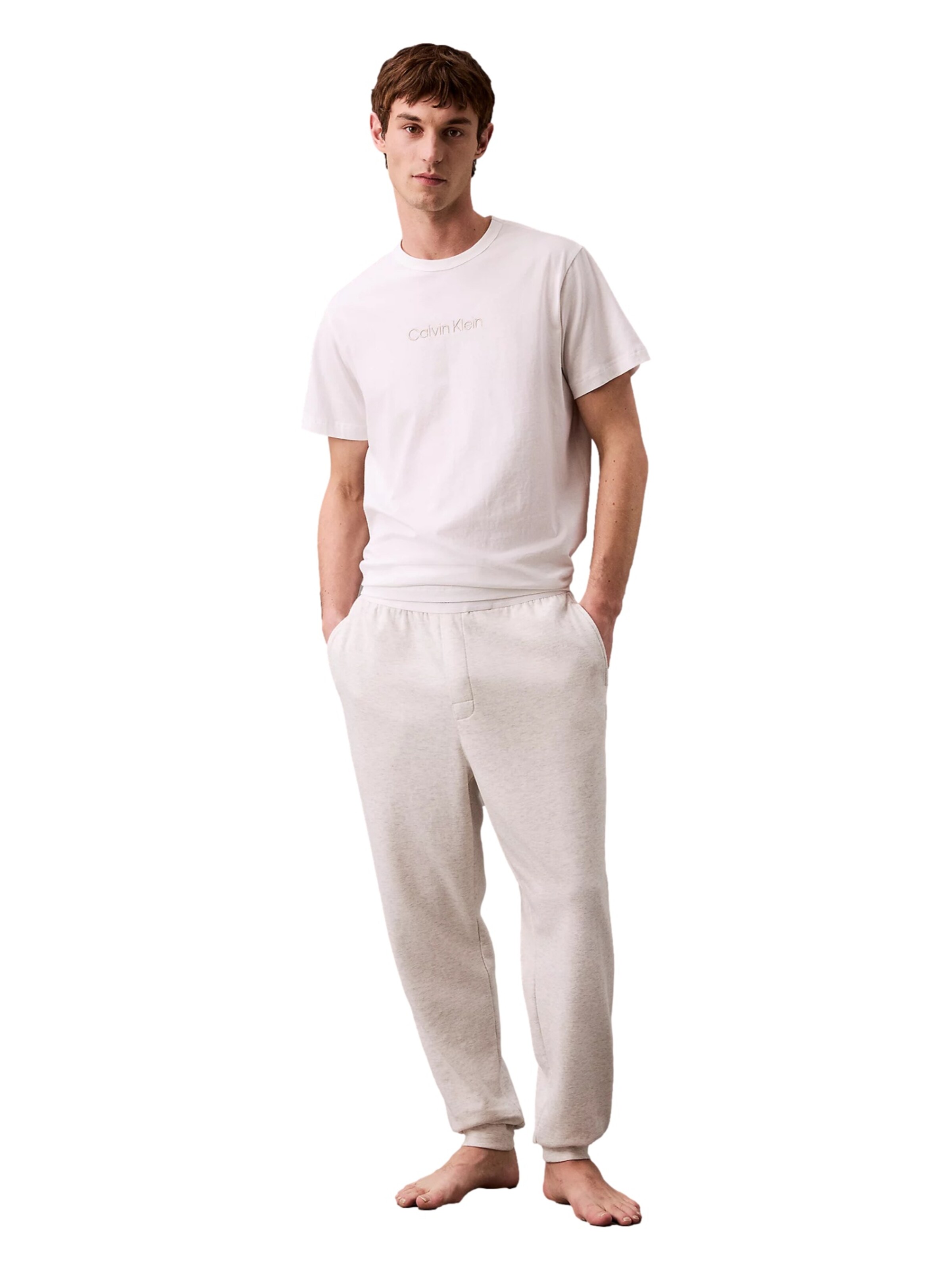 Calvin Klein Regular Workout Pants in Grey