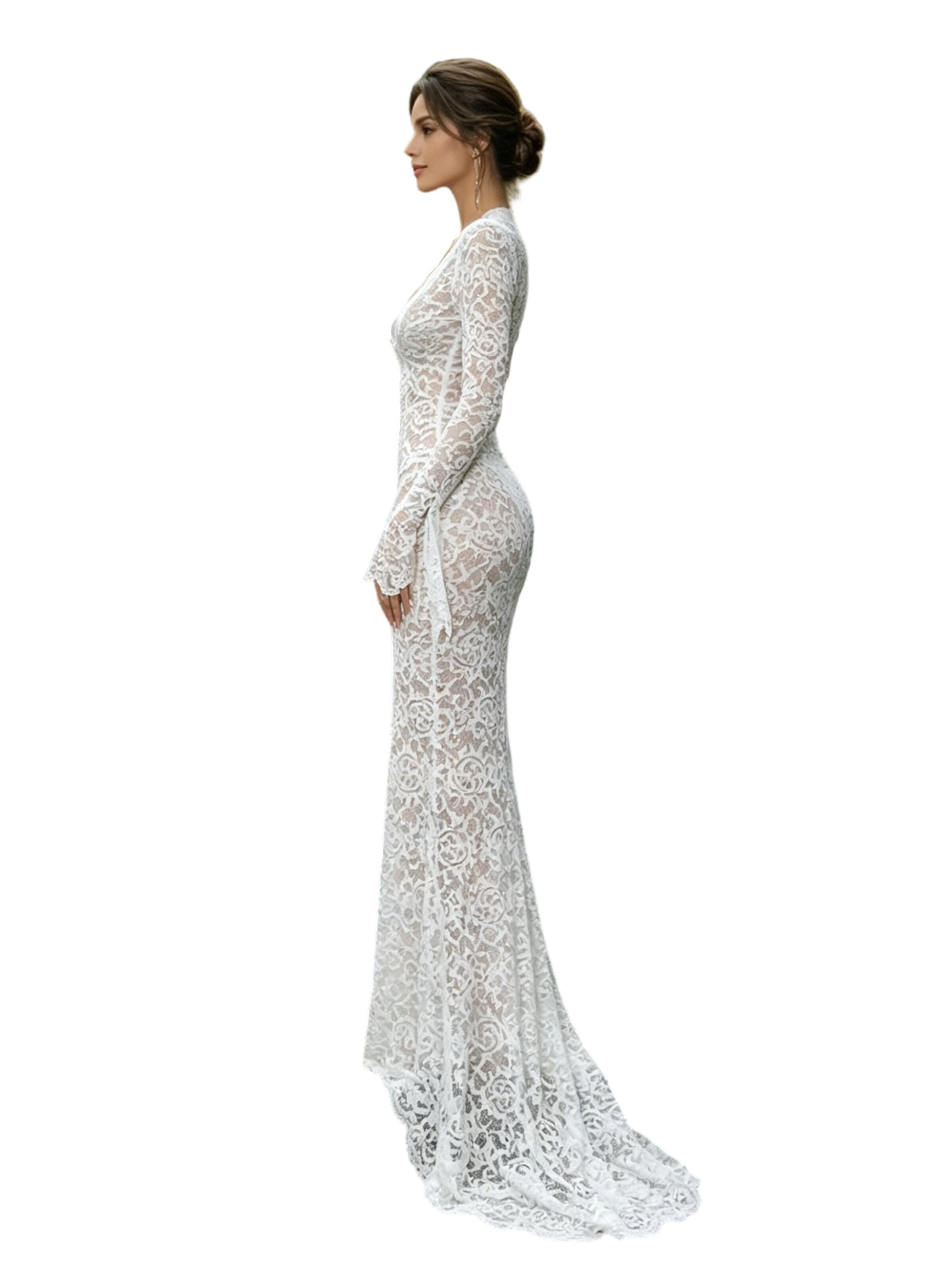 Yesfashion Kleid‌‌‌‌‌‌‌ in Weiß