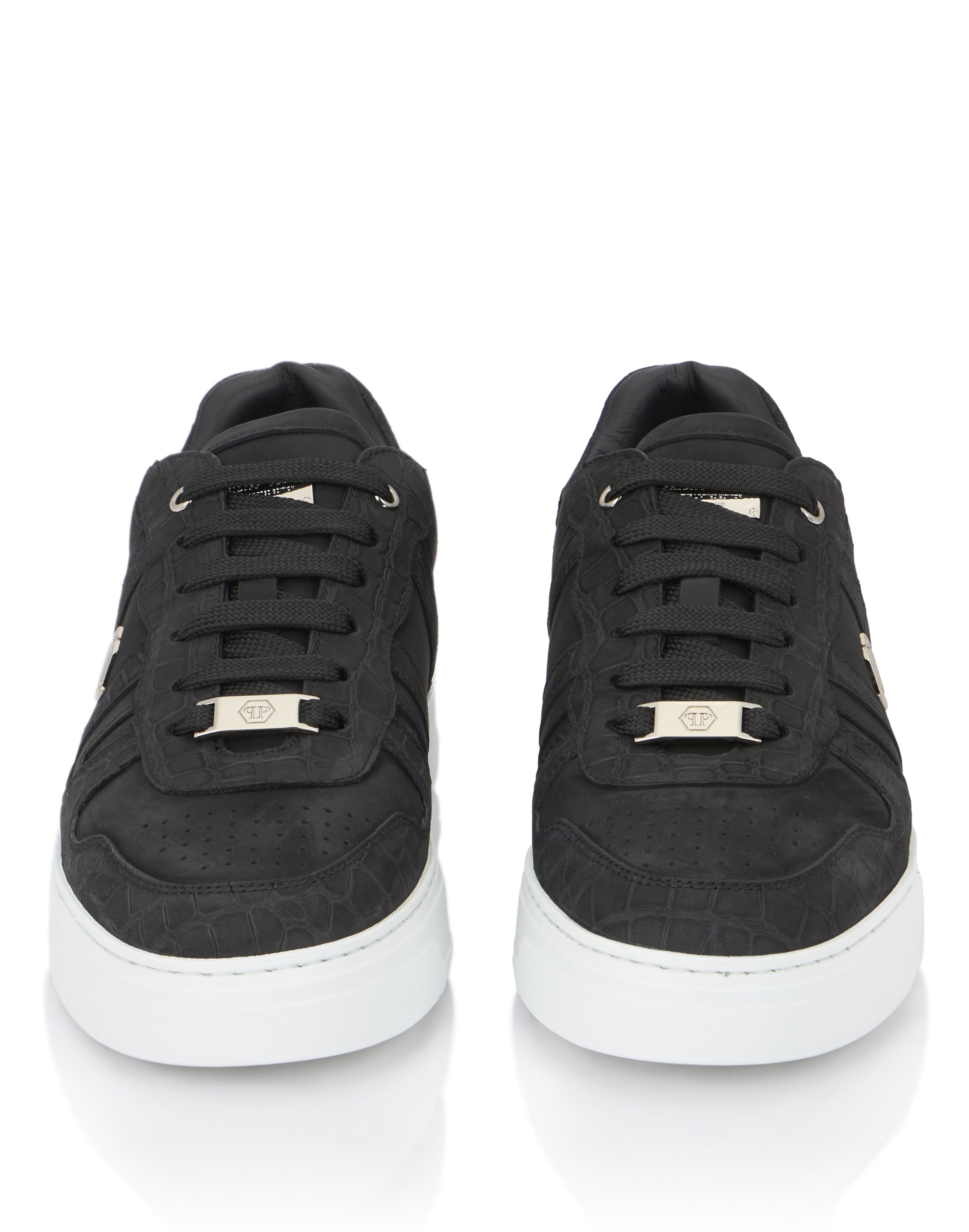 Philipp Plein - Sapatilhas baixas 'Cocco' em preto