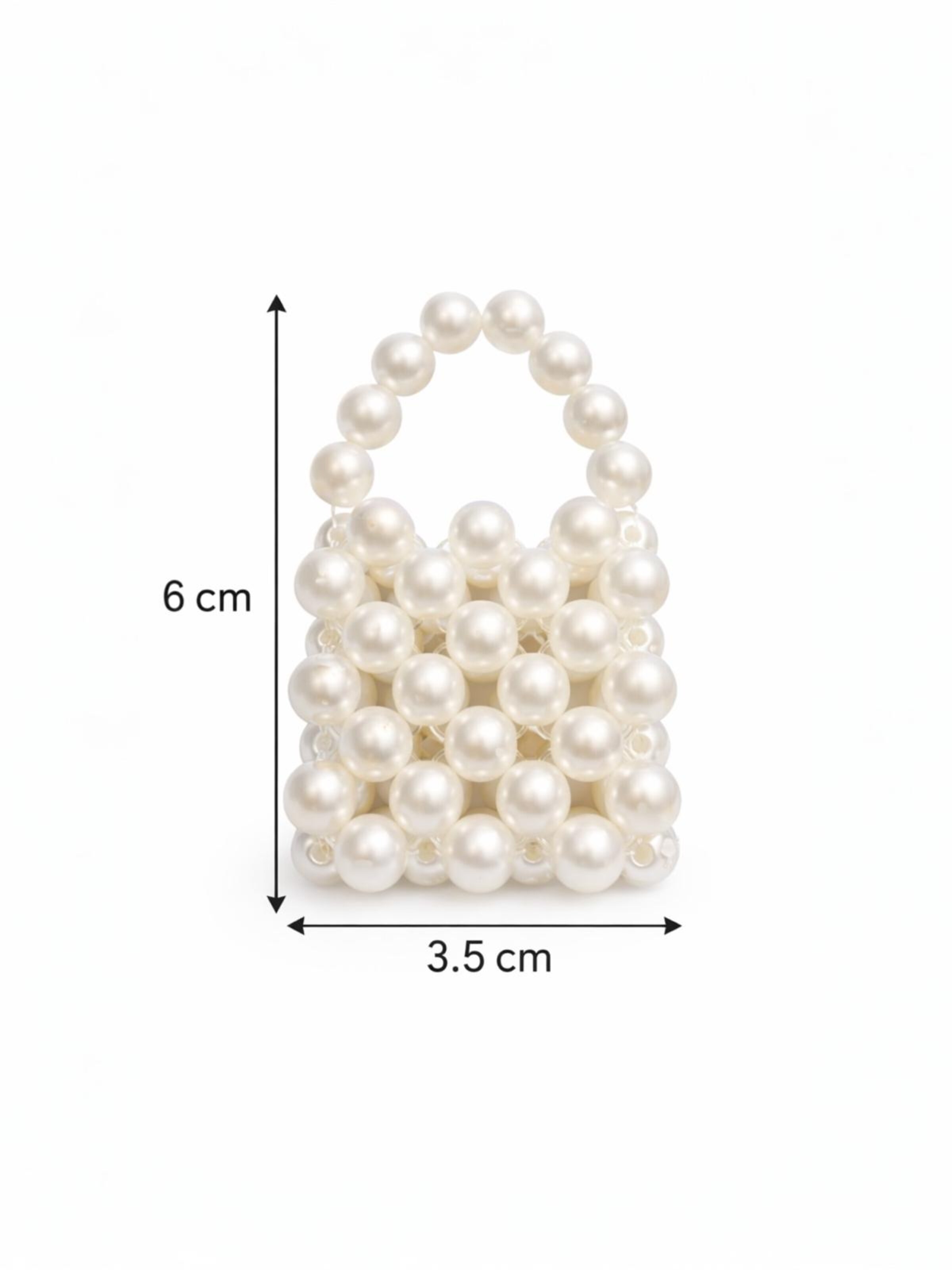 Elena Athanasiadou Key Ring in White