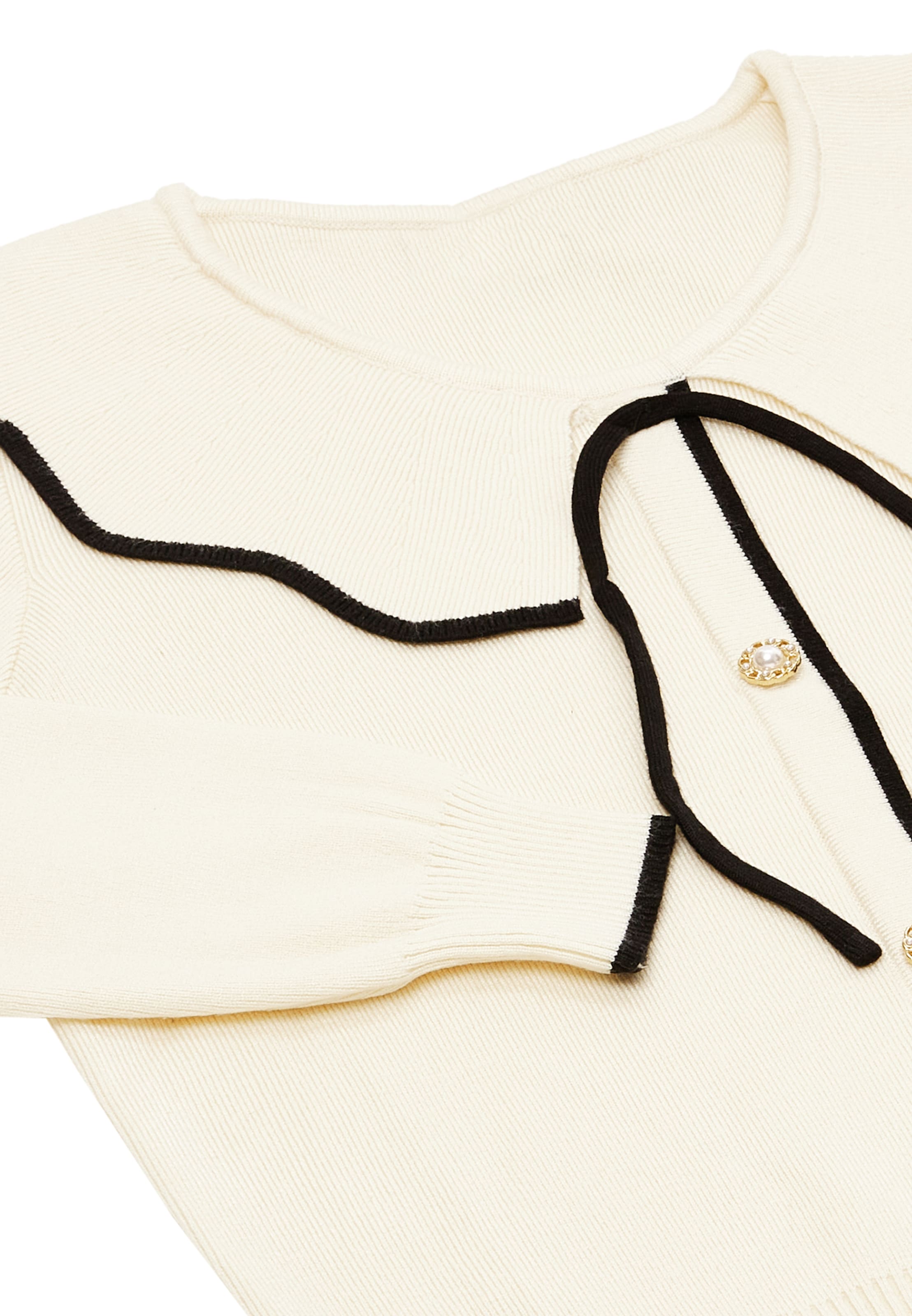 NAEMI Knit cardigan in Beige