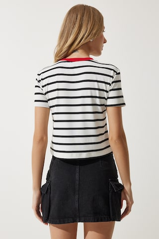 T-shirt Happiness İstanbul en blanc