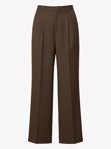 Honnête Atelier Regular Hose 'Isaline'‌‌‌‌‌ in Braun: Vorderseite