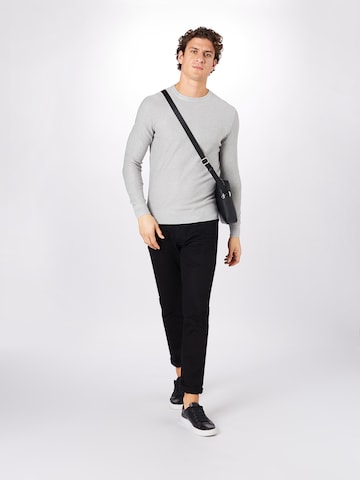 TOM TAILOR Regular Fit Pullover in Grau