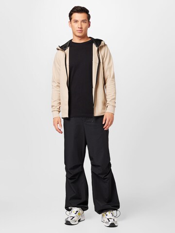 JACK & JONES Кофта на молнии 'AIR' в Бежевый