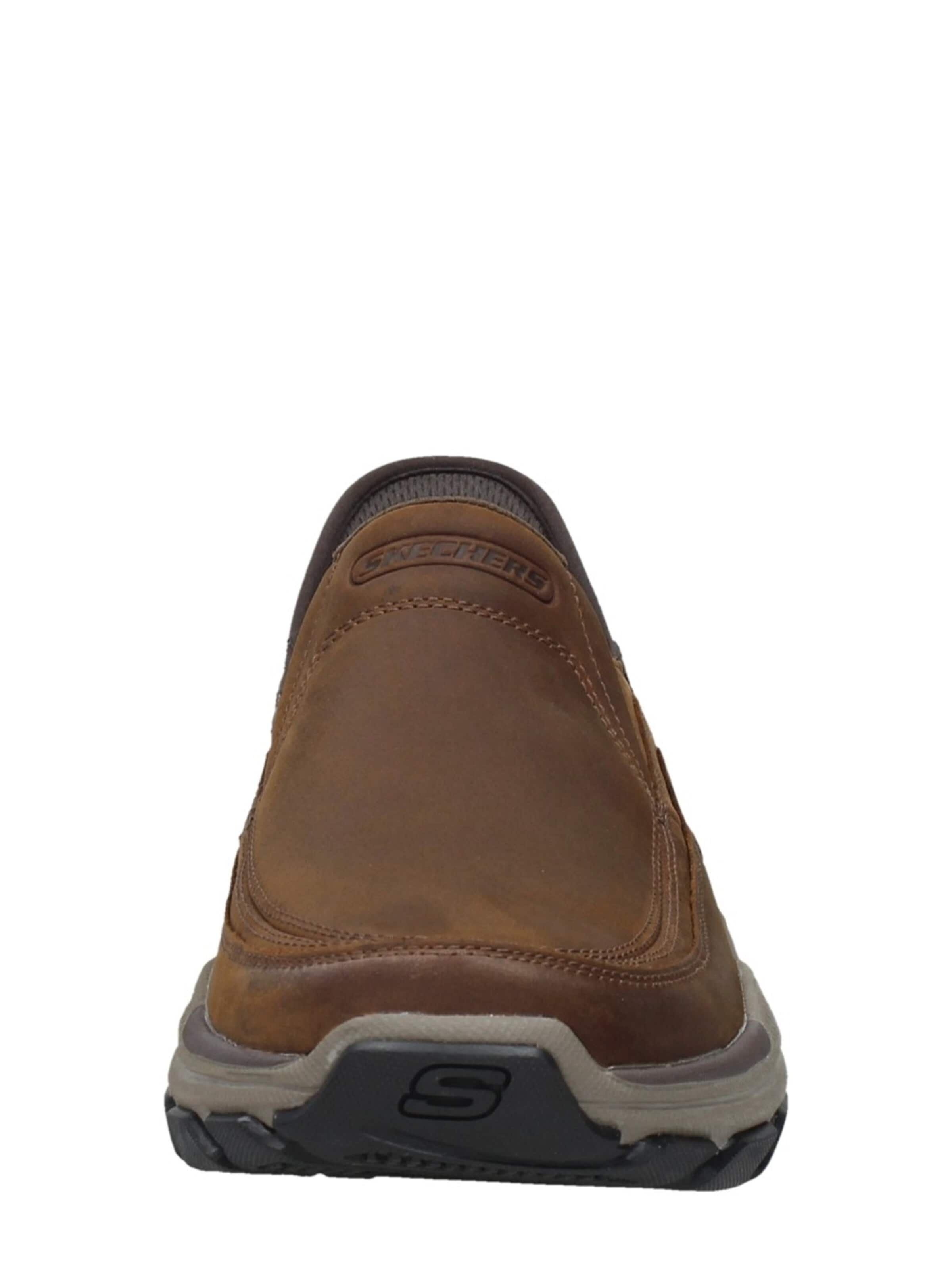 Chaussure basse 'Slip-Ins: Respected - Elgin Slip-Ins' SKECHERS en marron