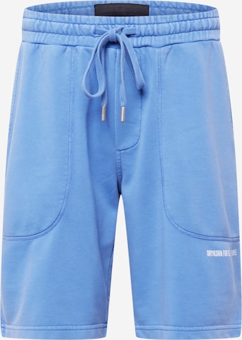DRYKORN Pants 'BREAK' in Blue: front