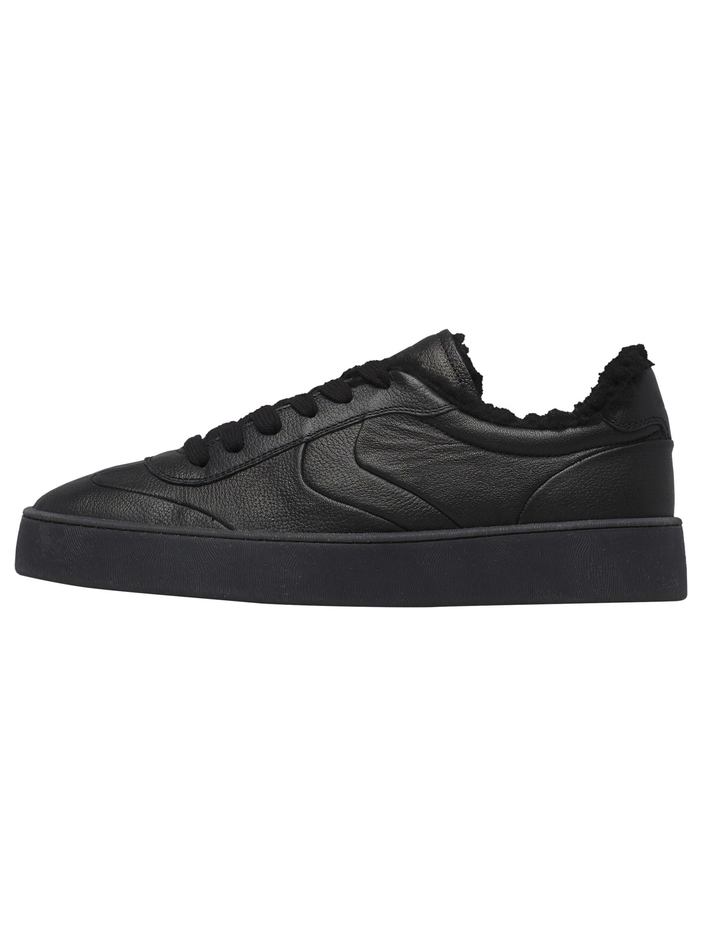 Voile blanche Sneakers laag 'MIND 02 MAN FUR' in Zwart