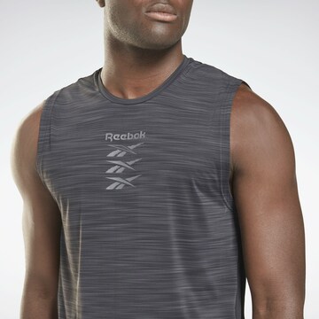 T-Shirt fonctionnel Reebok en gris