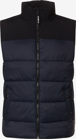 Street One MEN Vest in Blue: front