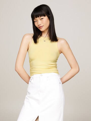 Tommy Jeans Top in Gelb: Vorderseite