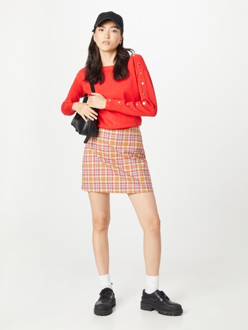 Coast Sweater 'Popper Slash' in Red