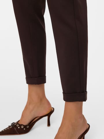 VERO MODA Regular Broek 'VMMAYA' in Bruin