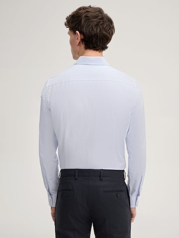 Coupe slim Chemise business 'Pierce' JOOP! en bleu