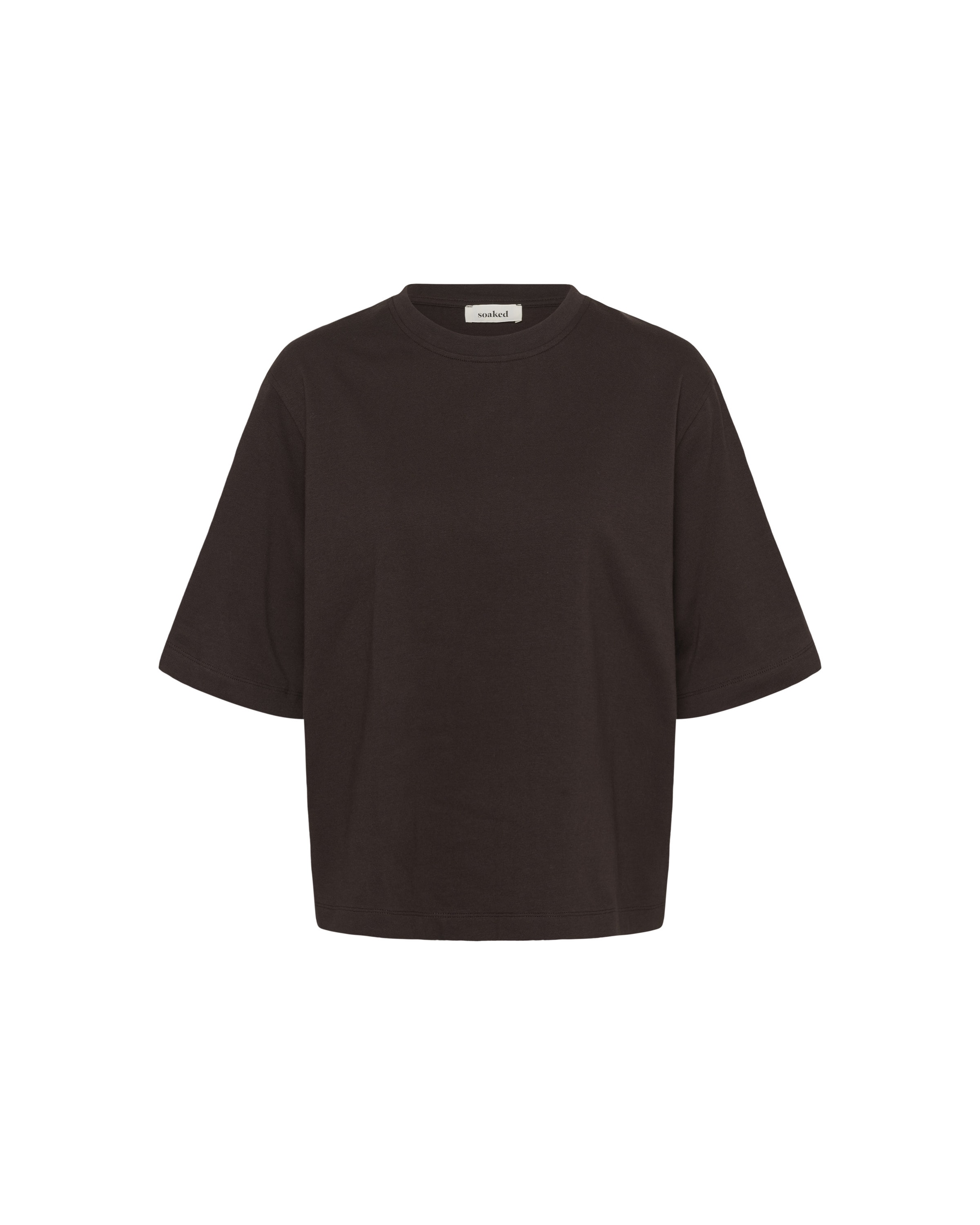 SOAKED IN LUXURY - Blusa em castanho: frente