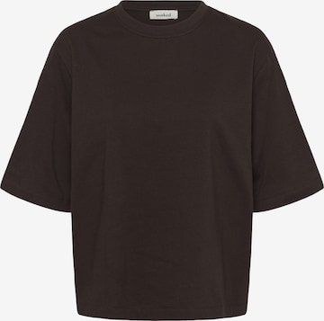 SOAKED IN LUXURY - Blusa em castanho: frente