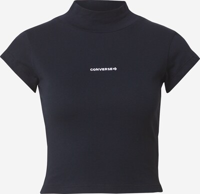 CONVERSE T-Shirt 'WORDMARK' in schwarz / weiß, Produktansicht