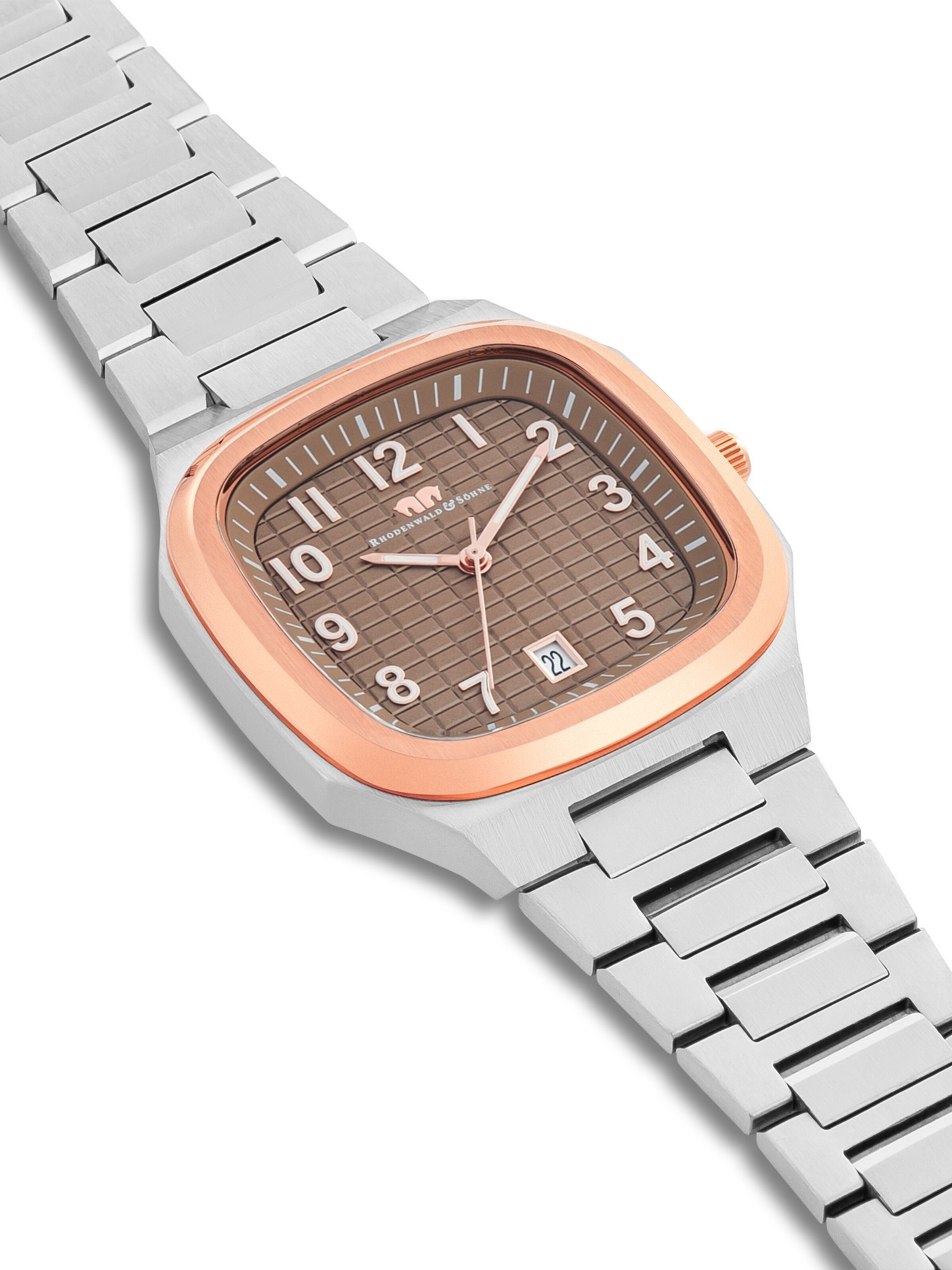 Rhodenwald & Söhne Analoog horloge in Zilver