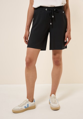 CECIL Loosefit Shorts in Schwarz: Vorderseite