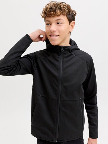 Jack & Jones Junior Sweatjacke in Schwarz