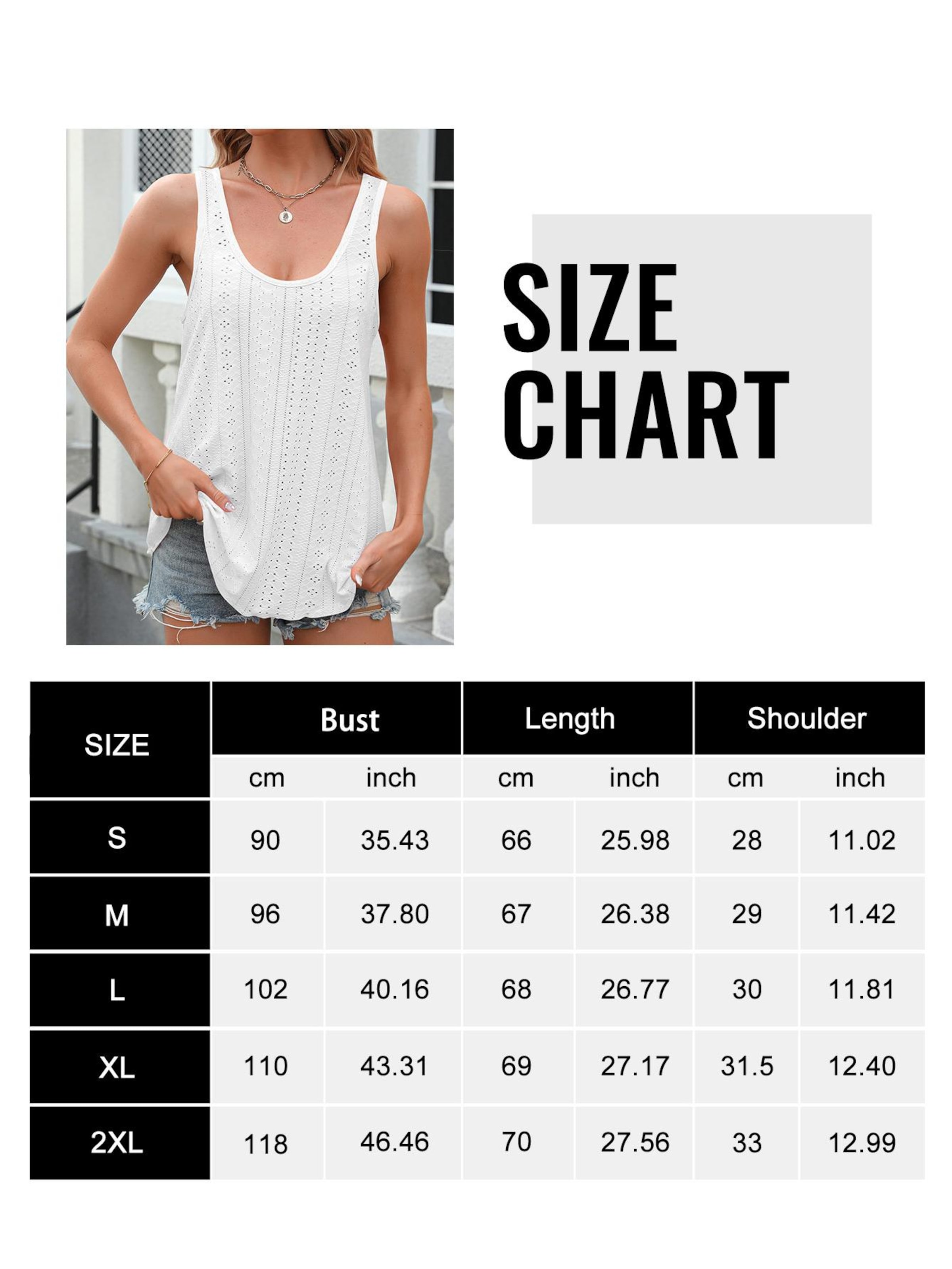 MEETWEE Top in White